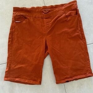 Gloria Vanderbilt Rust Orange Women's Bermuda Shorts
